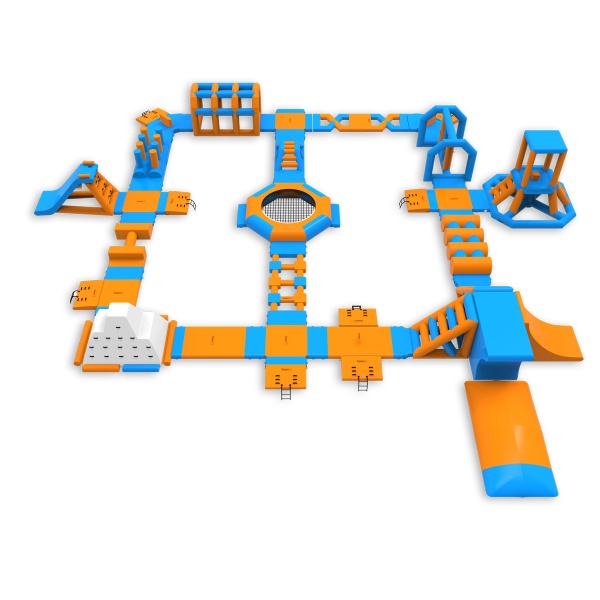 Parc aquatique gonflable Zeta (32 x 30 m)