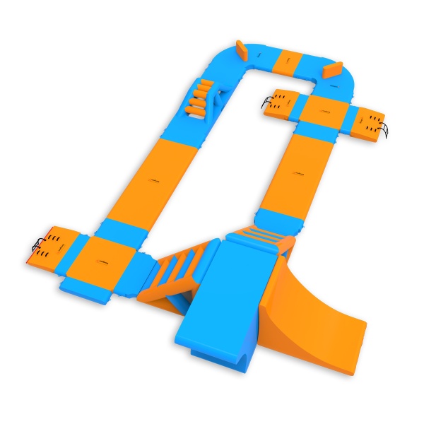 Parc aquatique gonflable Eta (19 x 13 m)