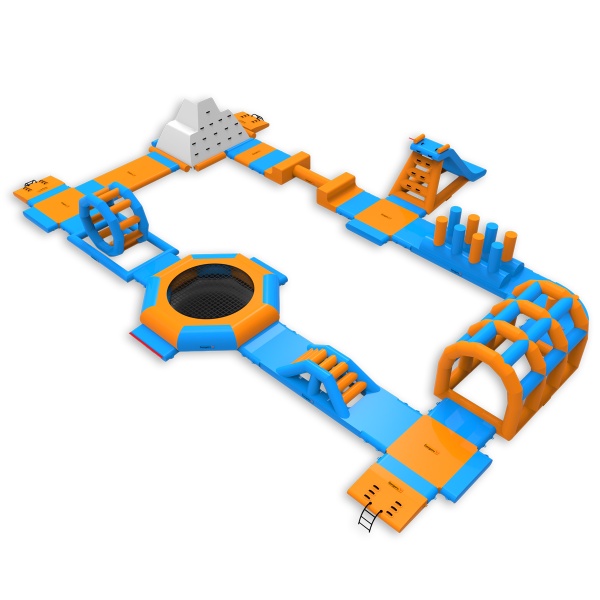 Parc aquatique gonflable Beta (24 x 18 m)