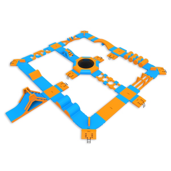 Parc aquatique gonflable Jota (24 x 27 m)