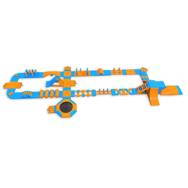 Parc aquatique gonflable Lambda (47 x 17 m)