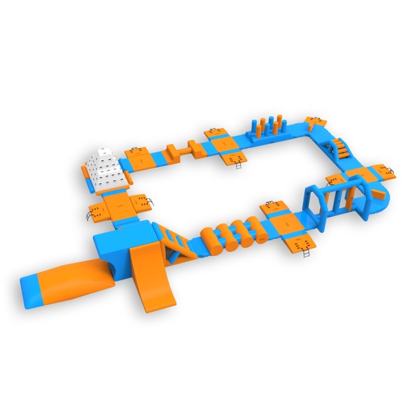 Parc aquatique gonflable Xi (31 x 19 m)