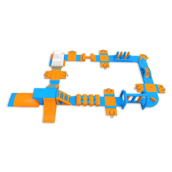 Parc aquatique gonflable Xi (31 x 19 m)