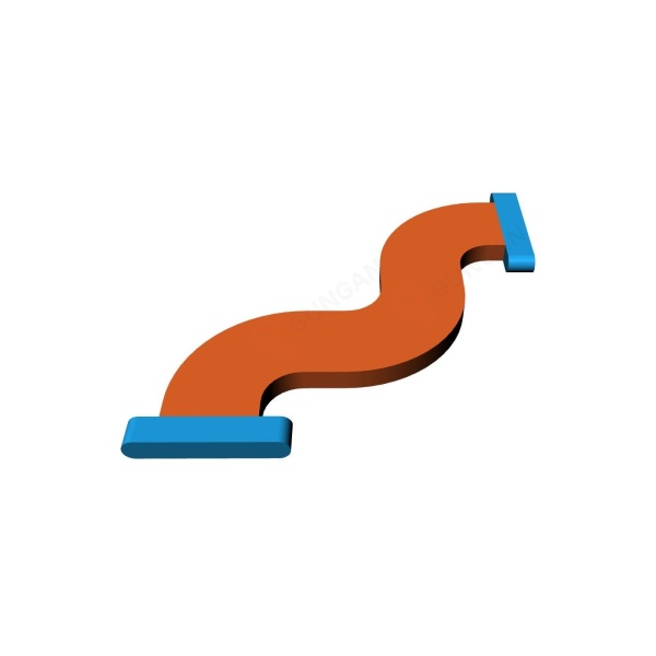 Virage slalom - parcs aquatiques gonflables