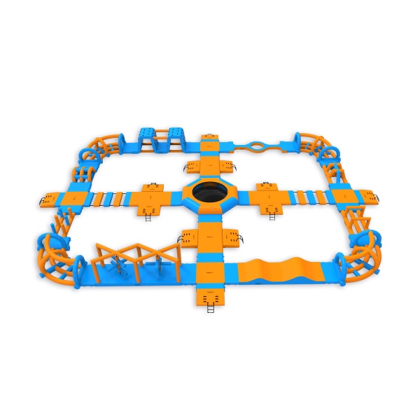 Parc aquatique gonflable Tau (30 x 24 m)