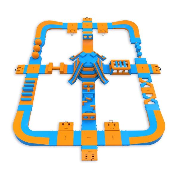 Parc aquatique gonflable Fi (30 x 24 m)