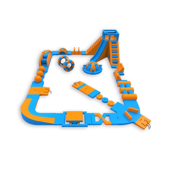 Parc aquatique gonflable Psi (24 x 18 m)