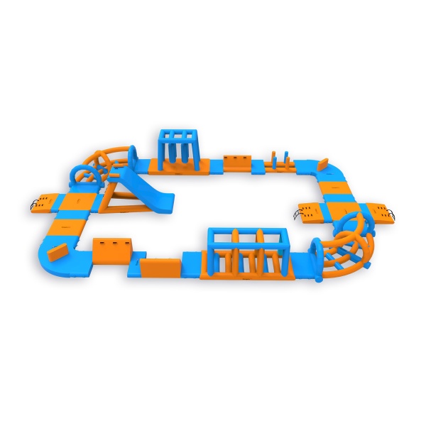 Parc aquatique gonflable Omikron (23 x 13 m)