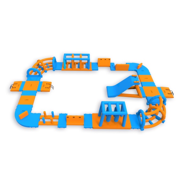 Parc aquatique gonflable Omikron (23 x 13 m)