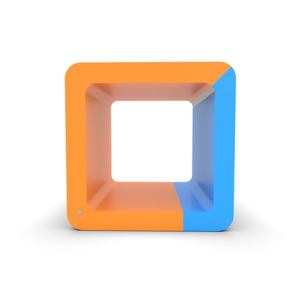 Cube gonflable