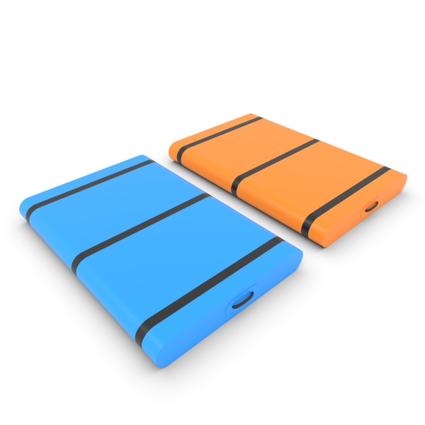 Grande plateforme gonflable