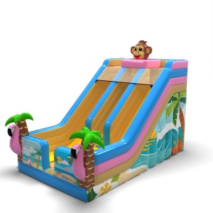 Toboggan gonflable double...