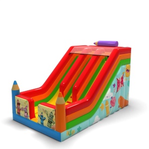 Toboggan gonflable double...