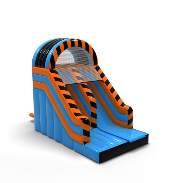 Toboggan gonflable sur le thème classique