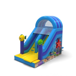 Toboggan gonflable avec...