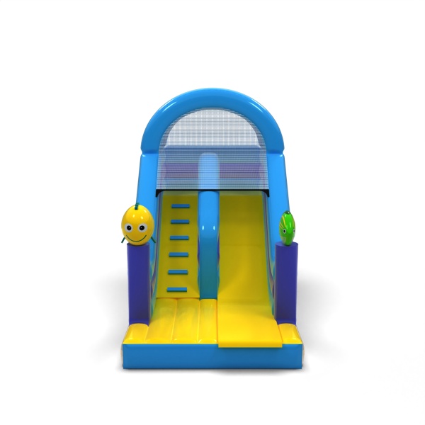 Toboggan gonflable avec imprimé sur le thème marin
