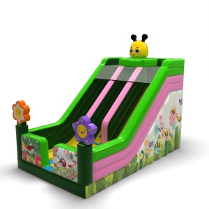 Toboggan gonflable double...