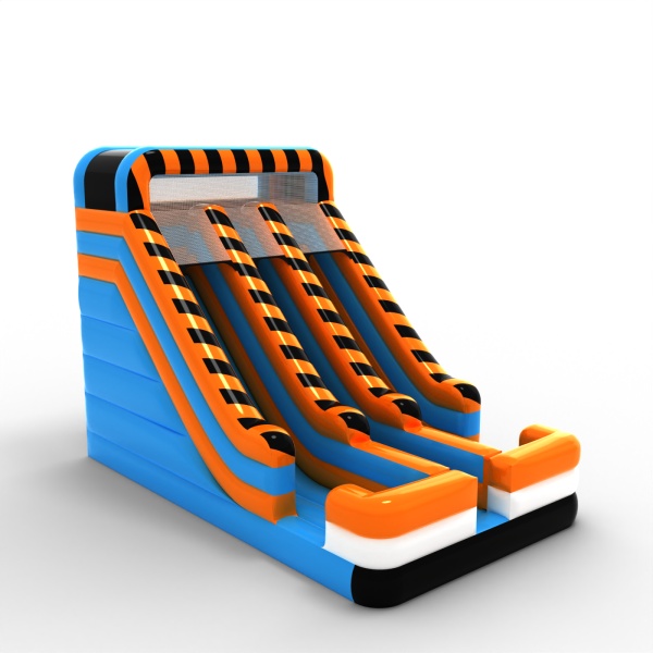 Gonflable Gangaru - toboggan double
