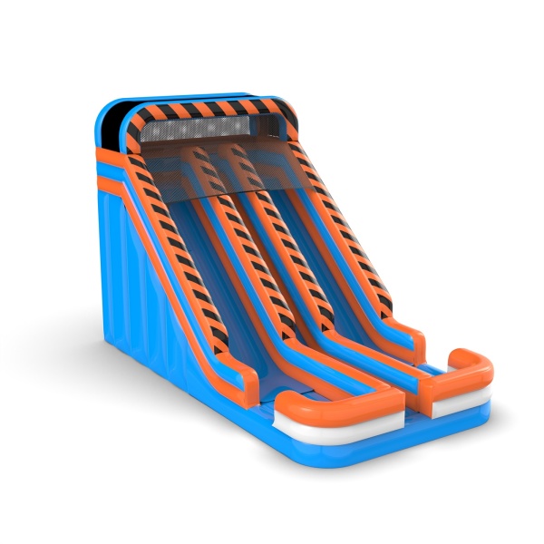 Gonflable Gangaru - toboggan double classique
