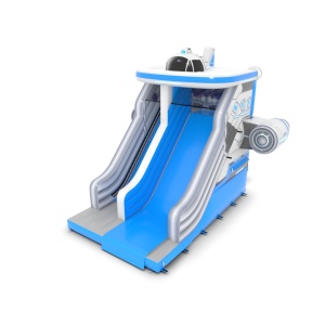 Toboggan gonflable Navette spatiale