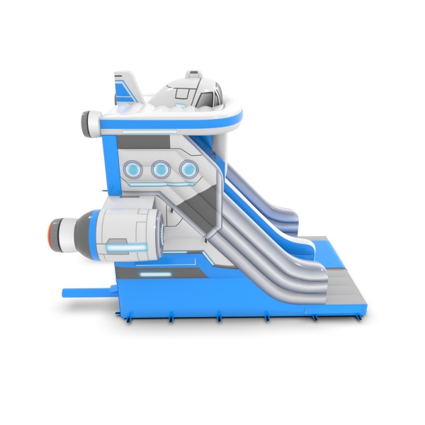 Toboggan gonflable Navette spatiale