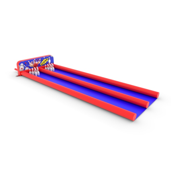 Piste gonflable de bowling