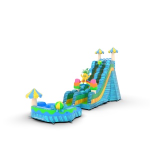 Toboggan gonflable...