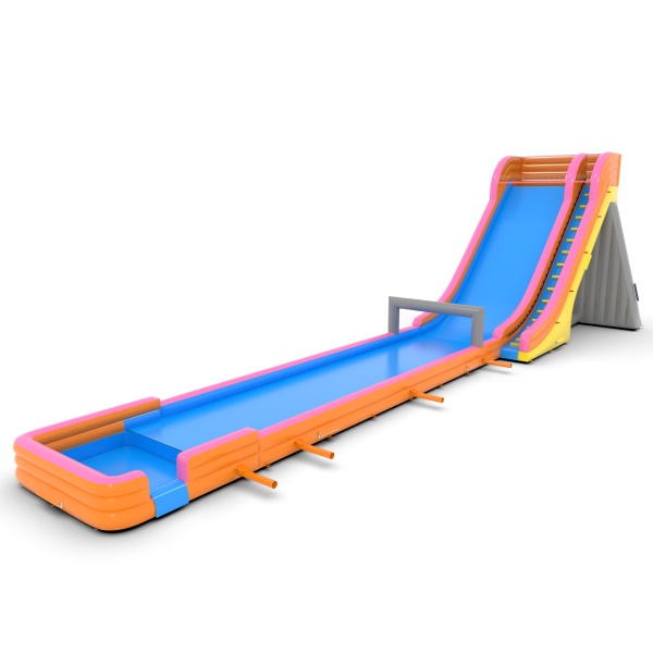 Toboggan gonflable aquatique Descente extrême - 35,5 m