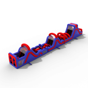 Course d'obstacles gonflable Ninja "Long" - 30m