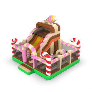 Aire de jeux gonflable 6x6...