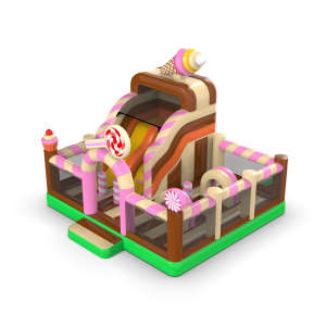 Aire de jeux gonflable 6x6...