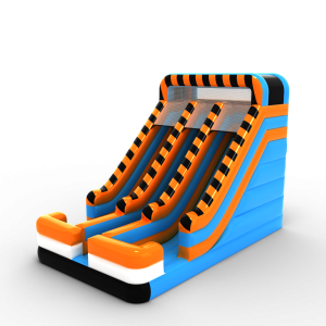 Double toboggan gonflable...