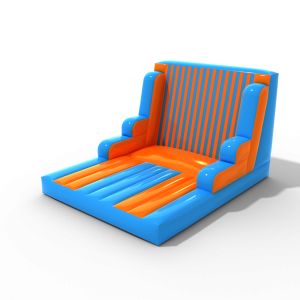 Paroi gonflable en velcro
