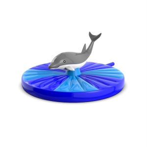Dauphin gonflable - rodeo dolphin