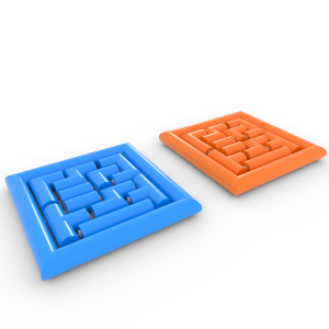 Puzzle gonflable
