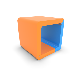 Cube gonflable