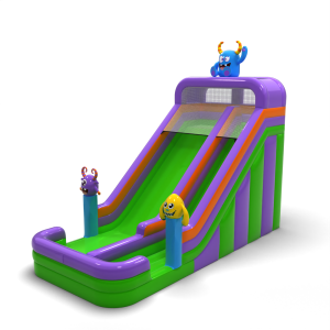 Toboggan gonflable agrandi...