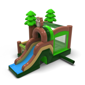 Château gonflable combo forêt