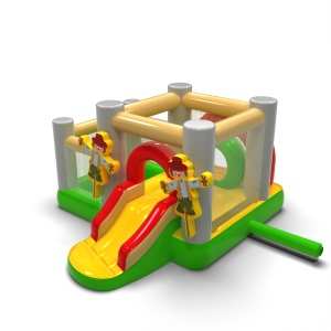 Petit château gonflable...