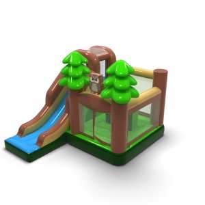 Château gonflable forestier...