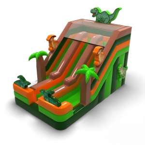 Double toboggan avec motif...