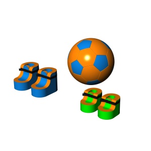 Giga football pour les adultes