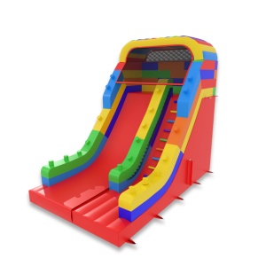 Toboggan gonflable imprimé...