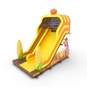 Toboggan gonflable imprimé...