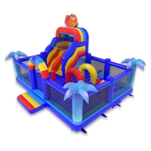 Aire de jeux gonflable 8x6...