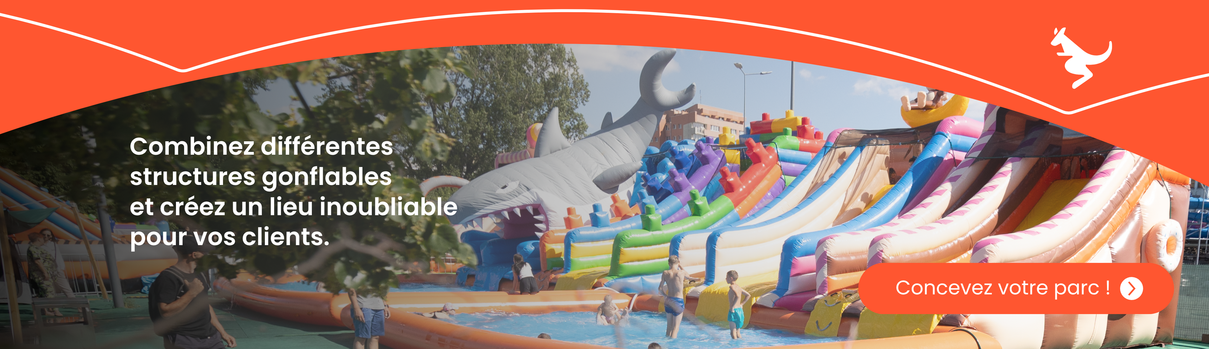 Parcs d'attractions gonflables