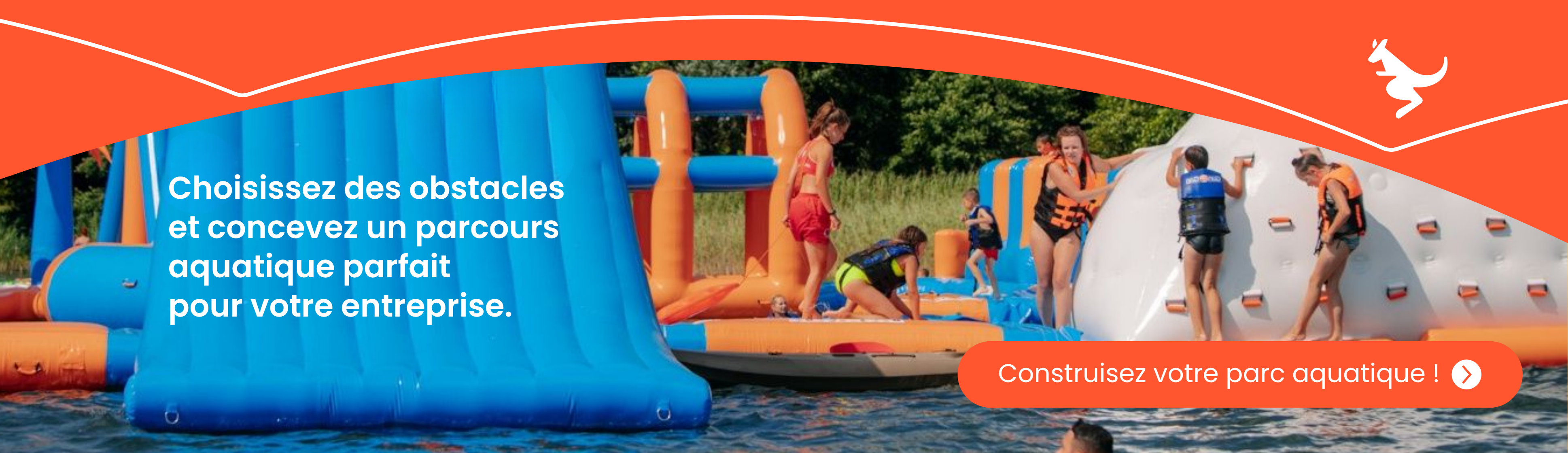 Parcs aquatiques gonflables